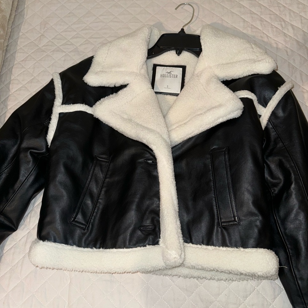 Hollister Leather Jacket